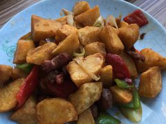 炸土豆块-清真·益鑫羊肉手抓馆(花园北街店)