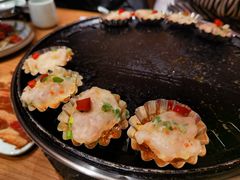 烤虾滑-金石青云炭火烤肉店(中房上东花墅店)