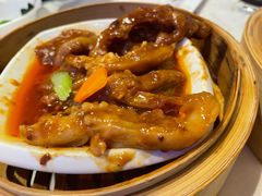 老干妈蒸鹅掌-安蒂娅.悦景轩中餐厅(西乡店)