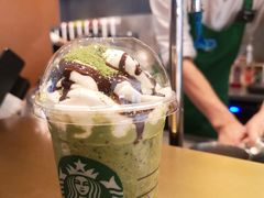 抹茶可可碎片星冰乐-星巴克(凯德晶萃店)