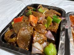 炒卷煎-路书奇炝锅绿豆面(万客隆店)
