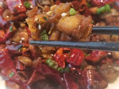 重庆辣子鸡-嫩芽·重庆菜馆(十八梯露台观景店)