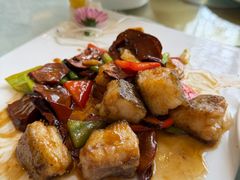 牛肝菌炒银鳕鱼-神仙馆(衡山路店)