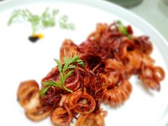 香炸小鲜鱿-将相和·海鲜蒸饺大连菜