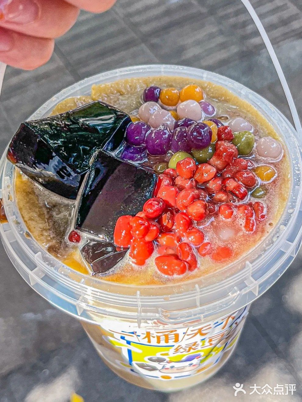 多少次来北京路就为了这一大桶豆沙牛乳！