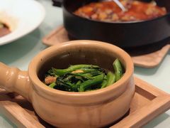 石锅广东菜心-许仙楼餐厅