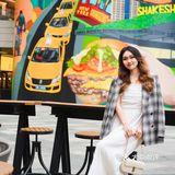 首家shakeshack涂鸦墙来重庆啦 