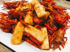 龙虾年糕-百味手拨龙虾馆(愚园路店)