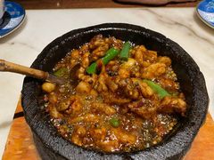 石锅杭椒牛蛙-桂满陇-西湖船宴(西单大悦城店)