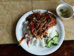 鱼香肉丝扒饭-知味轩(钢城花园店)