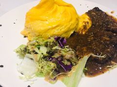 黑椒牛扒蛋包饭-柠檬树茶餐厅(海雅缤纷城店)