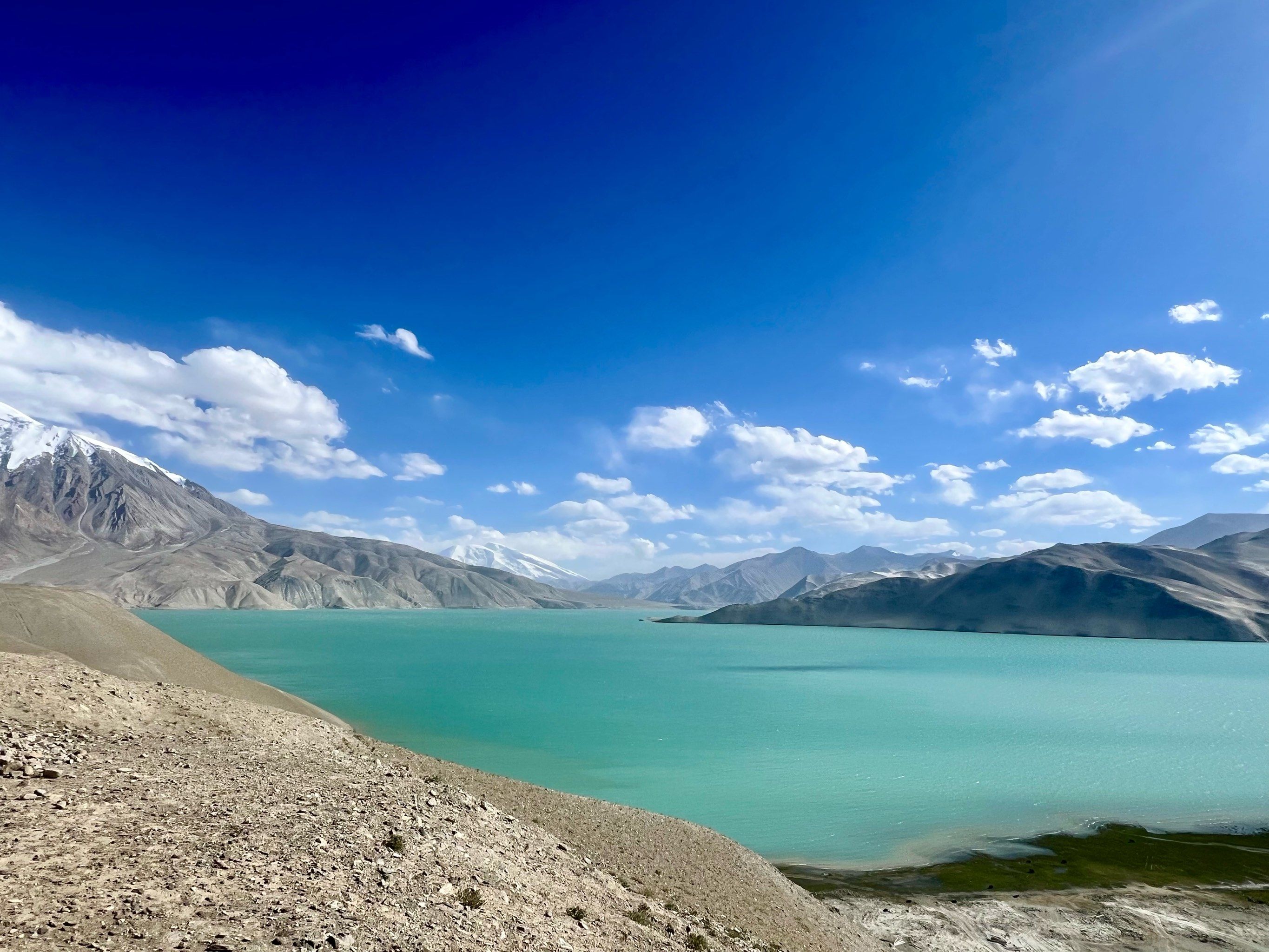 南疆明珠:白沙山白沙湖