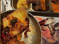-草家酱蟹炭火烤肉店(珲春南路一店)