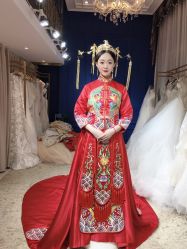 点击看大图 -觅白婚纱礼服馆