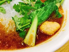 咖喱鸭血粉丝汤-阿三生煎(盛华里店)