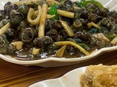 酸笋豉汁炒石螺-南记食粥坊·宵夜大排档(南桂店)