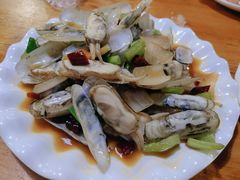 葱油蛏子-温州一家人美食(西木头市店)