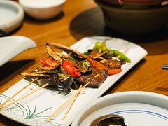 串烤黑牛肝菌-云海肴·汽锅鸡·云南菜(天山百盛优客店)