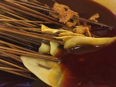 -拈签一笑黄牛肉辣卤串串