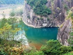 -楠溪江石桅岩
