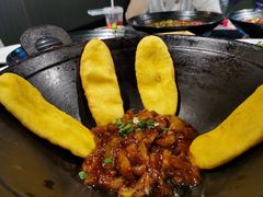 地锅茄子-洪福龙虾