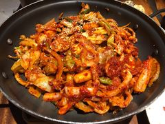 韩式炒鱿鱼五花肉-乐园夜市场(五道口王庄路店)