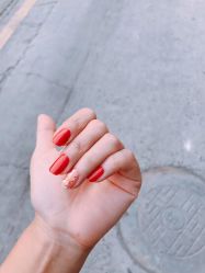 -手牵手美甲