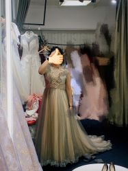点击看大图 -爱伊人婚纱礼服美妆馆