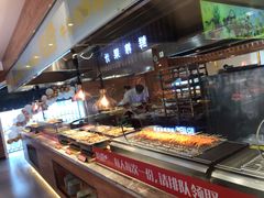 自助取餐区-悦橙烤肉海鲜自助(中央大街店)