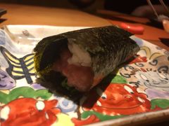 鲔鱼葱花手卷-松涛日本料理