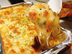 果味芝士菠萝玉米。-小放牛河北菜(长安万达店)