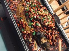 重庆麻辣味江团鱼-鱼上·烤鱼(万象城店)