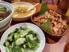 野山菌蒸蛋-老滇山寨•云南特色菜•地方菜•民族风情歌舞表演(金碧店)