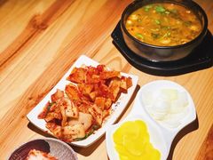 延边大酱汤-24 新村雪浓汤(长白山烤肉店)
