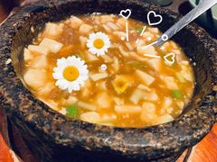 石锅鸡汤豆腐-绿茶餐厅(崇文门新世界店)