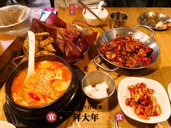 韩式嫩豆腐汤-富乐满韩国正宗炸鸡韩国料理(虹泉路店)