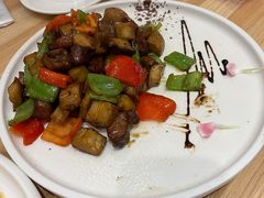 杏鲍菇炒牛肉粒-富瑶大酒店(强工二街店)