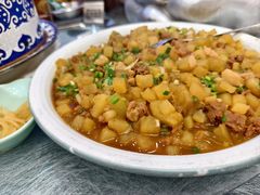 羊肉土豆茄子盖莜面-塞伊德·蒙餐(锡林浩特店)