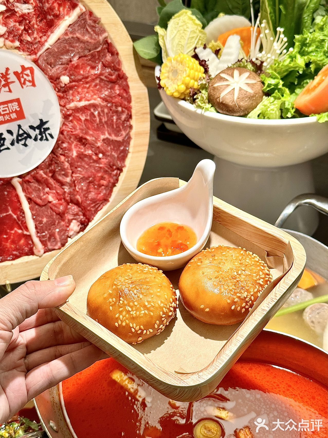 北京鲜牛肉火锅，来康康这家～