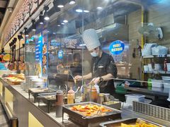 自助取餐区-蒙肥羊·酸汤潮牛·鲜牛肉火锅烤肉自助(岗顶店)