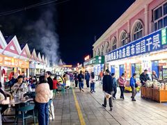 -布尔津河堤夜市