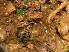 溜达鸡炖蘑菇粉-金掌勺·锅包肉(广渠门店)