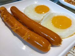 肠仔煎双蛋-大头力茶餐厅(花都融创茂店)