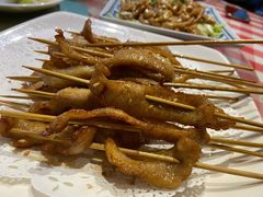 串烧猪颈肉-龙桥私厨·姜花菊花过桥鱼·顺德菜(容桂店)