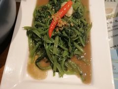 秘制虾酱炒空心菜-帕蓝·暹罗料理(曲阳店)