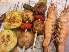 虾子-宝记烧烤·碳锅羊肉·羊蝎子火锅·夜食社(文体路创始店)