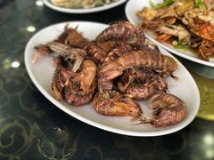 白灼皮皮虾-七鲜渔港美食餐厅(巽寮湾海景店)