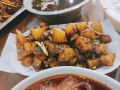 焦香炕土豆-谢智冷沾沾(万达金街店)