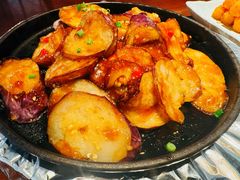 铁板烧汁茄子-成都娃娃花园餐厅 (南艺旗舰店)
