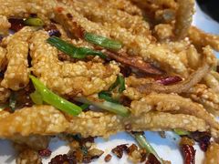 干煸藕丝-鑫小城故事·藕汤·家常菜(台北一路总店)